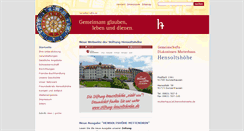 Desktop Screenshot of freizeitarbeit.hensoltshoehe.de
