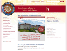 Tablet Screenshot of freizeitheim.hensoltshoehe.de